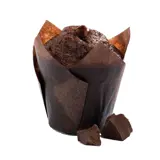 Mini tulip muffins m/chokolade og kakao