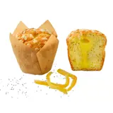 Lemon muffin, vegansk