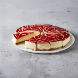 Panna Cotta Hindbær Cheesecake