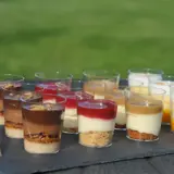 Dessert glas i mix kasse - 50 ml.